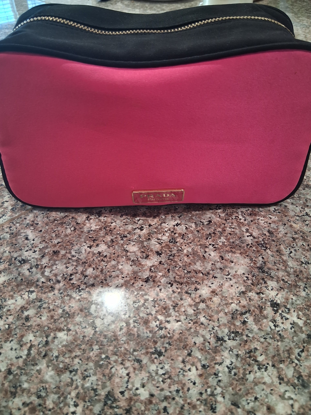 Prada GWP  Pink and Black Cosmetic Pouch